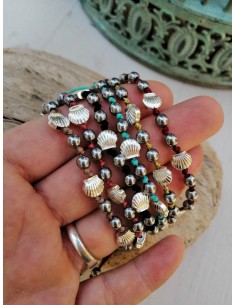 Scallop Seashell Bracelet