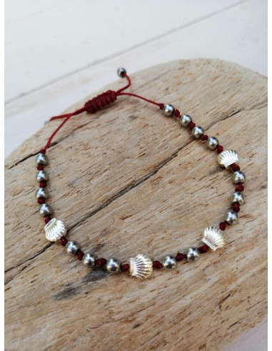 Scallop Seashell Bracelet